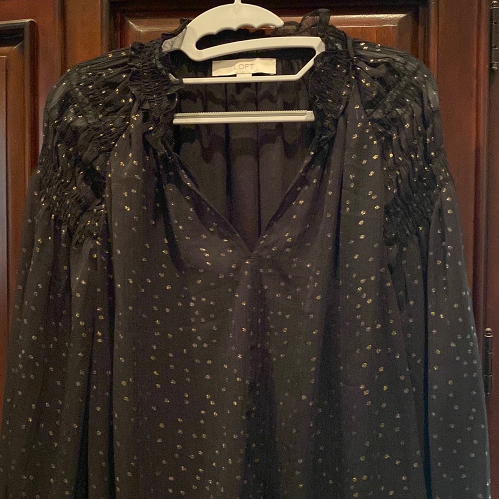 LOFT Blouse Tunic Top